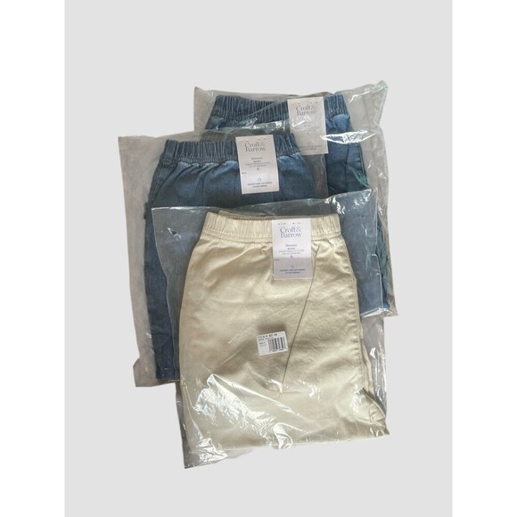 New Croft & Barrow Women’s Mid Rise Pull On Jeans PL Lot Of 3 Asst Colors NWT - Picture 3 of 5